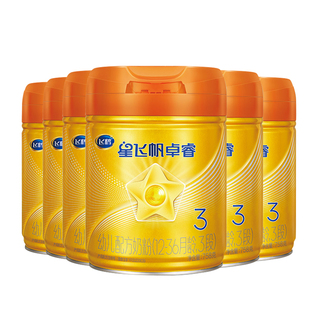 育儿补贴】飞鹤星飞帆卓睿A2奶源婴幼儿3段奶粉758g*6罐官方HMO