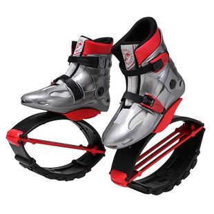 成人太空健身操跑步儿童跳跳鞋青少年蹦跳袋鼠弹跳高跷弹力运动鞋