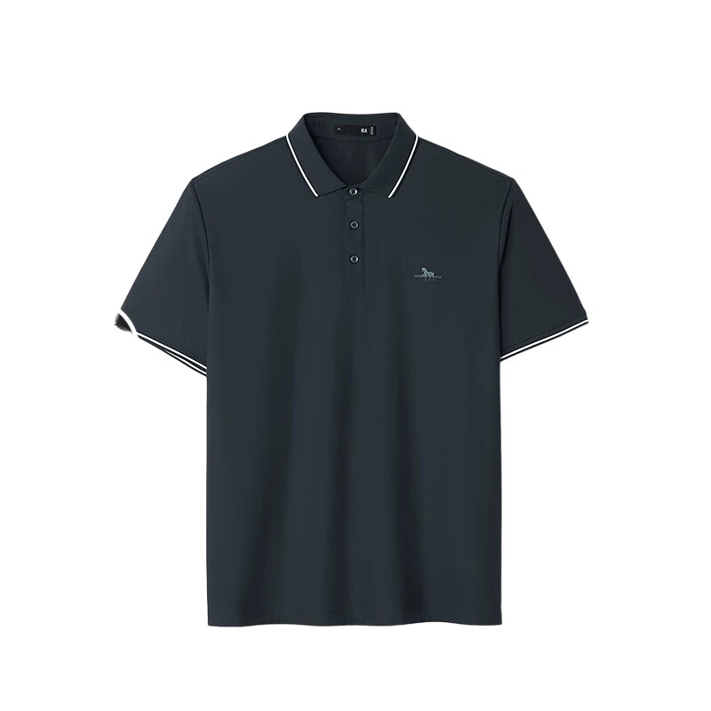 HLA/海澜之家马年贺岁敦煌POLO衫26春夏新大码免烫吸湿速干上衣男