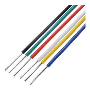 美标1007单芯线镀锡铜线14 18 22号 20 24 26AWG电路板焊线连接线