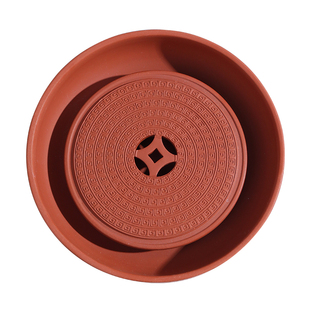 棉小城朱泥手拉壶承隔热垫潮州紫砂壶杯垫干泡盘养壶垫红泥小茶盘