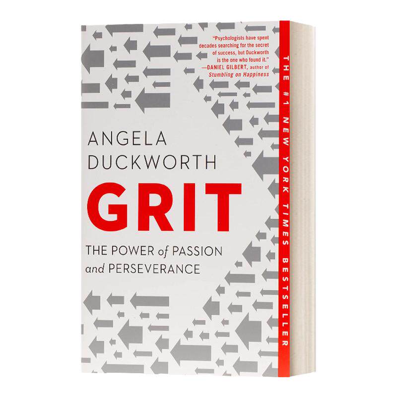 Grit 勇气 热情与坚毅的力量 英文原版 坚毅 释放激情与坚持的力量 The Power of Passion and Perseverance 进口英语原版书籍