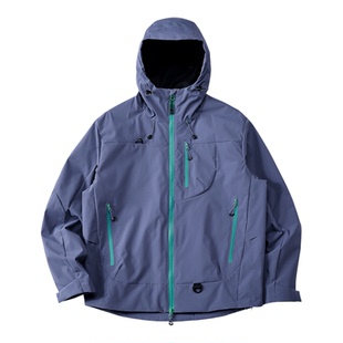 Wassup Wolf户外三合一冲锋衣男女2025新款小个子紫色外套登山服