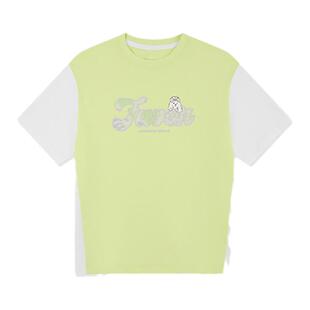 中国乔丹童装女童t恤儿童短袖2024夏季大童运动半袖夏装T9425105