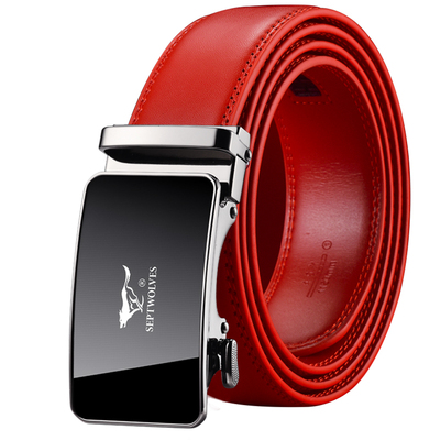 七匹狼男士本命年红腰带
