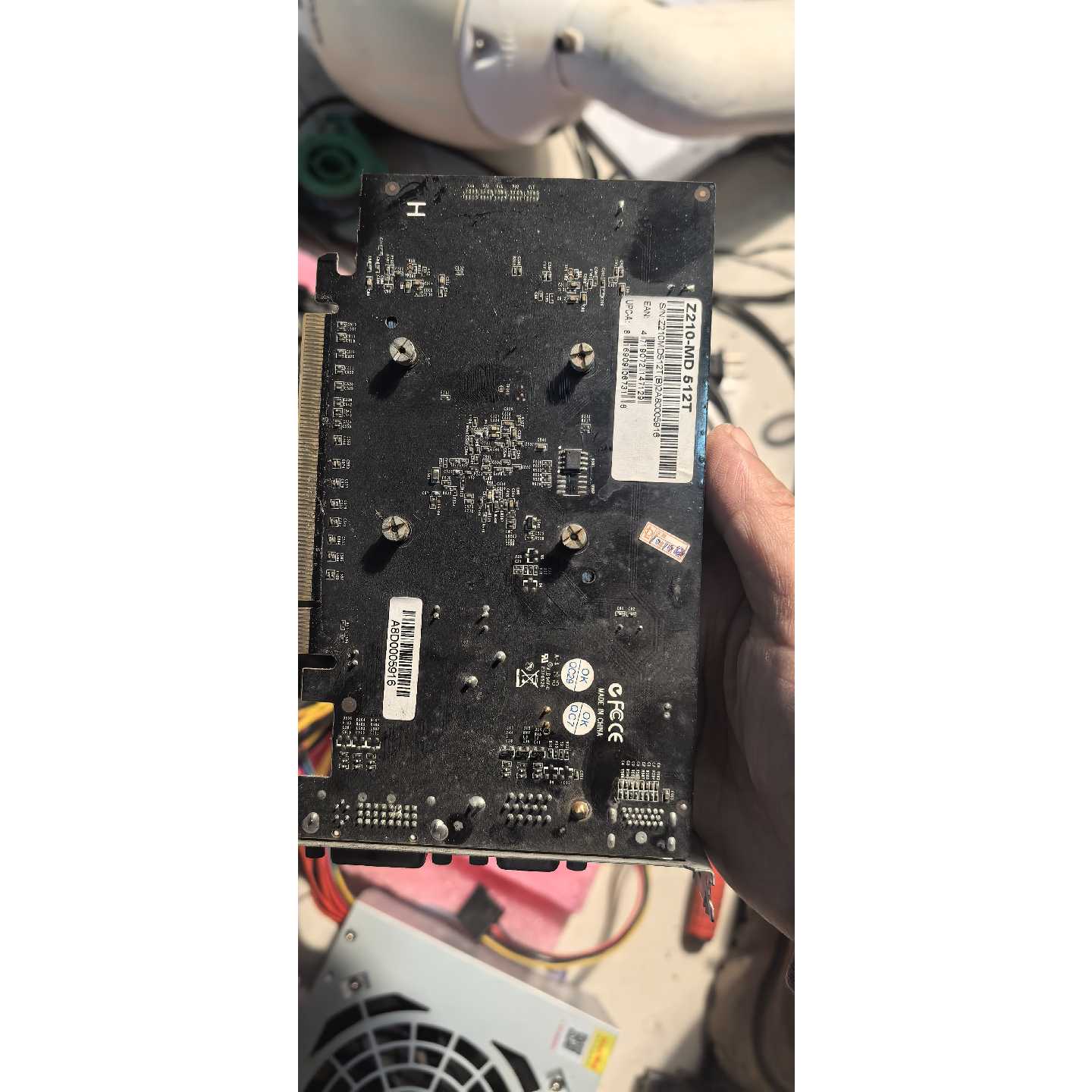 微星GT210显卡，512MB显存，支持VGADVIHD