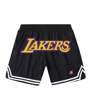 湖人詹姆斯篮网科比欧文儿童篮球运动夏季速干训练宽松五分短裤