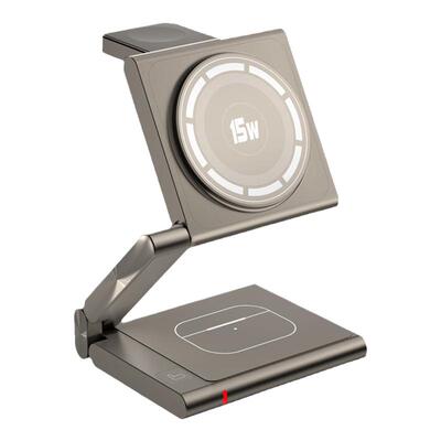 三合一无线充磁吸电器magsafe