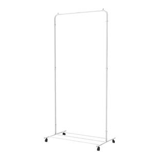 纳谷房间改造小家具衣挂架落地衣帽架挂衣架卧室置物架北欧单杆式