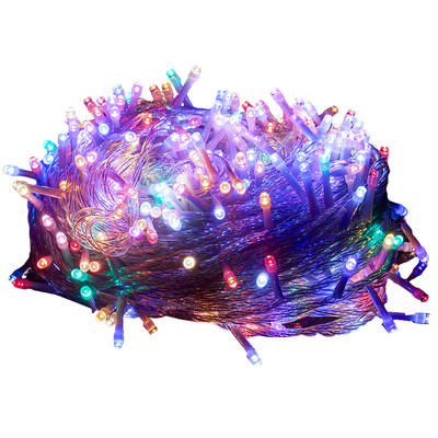 太阳能户外七彩灯闪灯串串灯防水