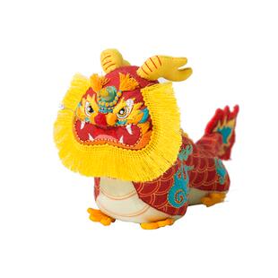 阿卡刺绣手工diy材料包端午节立体龙布艺玩偶摆件平安符吉祥物