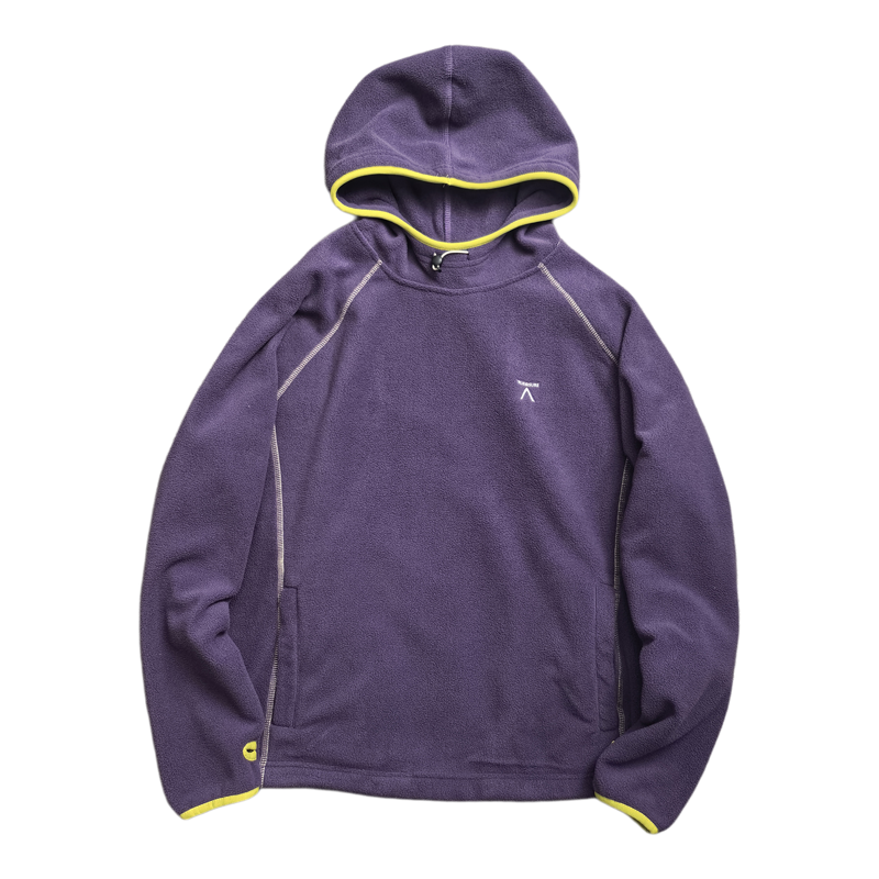 蓄热双面绒！男女情侣连帽抓绒衣加绒保暖宽松撞色百搭摇粒绒卫衣