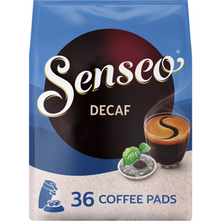 现货荷兰Senseo Decaf无咖啡因咖啡易理软包味香浓袋泡咖啡包36枚