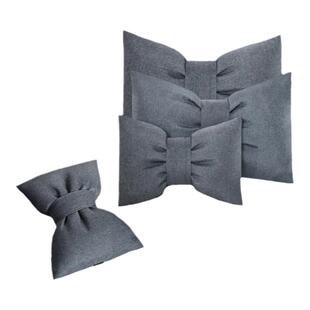 汽车头枕腰靠车用靠枕靠垫车载头靠颈枕车内抱枕蝴蝶结车枕通用礼