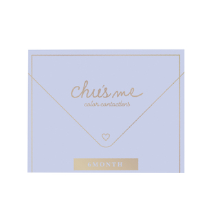 【自营】EYEPONY美瞳屿系列半年抛小露珠水雾丁香彩色隐形眼镜1片