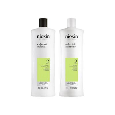 丽康丝nioxin洗发水护发素套装