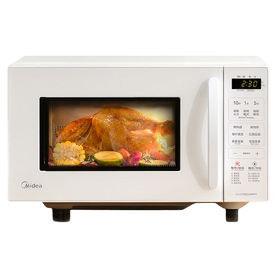 美的微波炉一级变频平板家用小型微烤一体烤箱官方旗舰店正品C23J