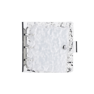 水波纹透明水晶卡册亚克力3寸小卡爱豆追星高颜值收纳册活页本ins