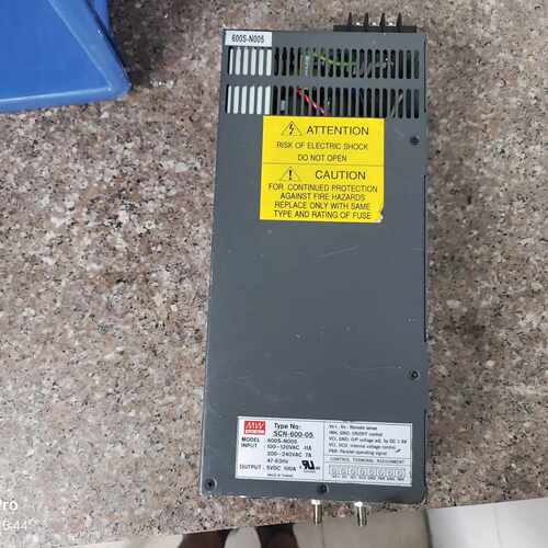 台湾明纬开关电源 SCN-600-05，输入220AC