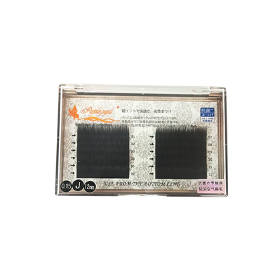 哑光空气单根密排柔软美睫扁毛