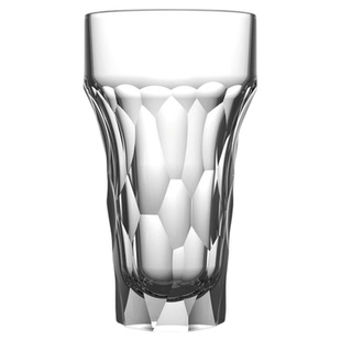 法国LAROCHERE设计精酿啤酒杯SILEX 3D燧石玻璃酒杯古典威士忌杯