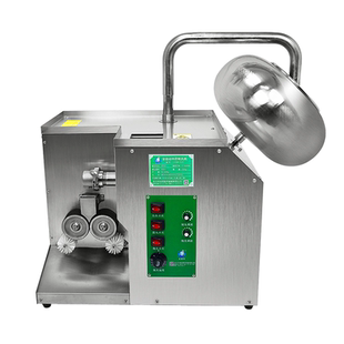 老药师 小型全自动中药制丸抛光机蜜丸水丸制作机芋圆食品丸 商用