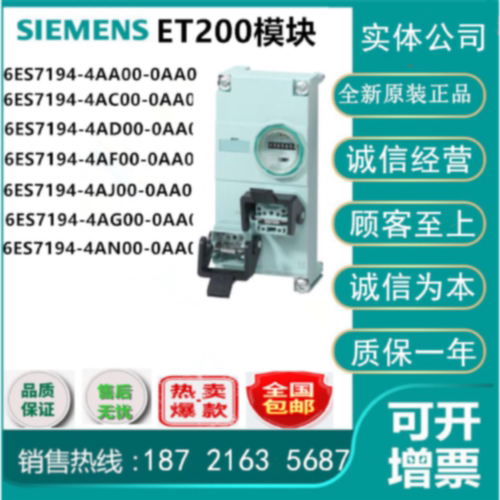 议价西门子ET200 6ES7194-4AA/4AC/4AD/4AJ/4AF/4AG/4AN/4AP/00-0