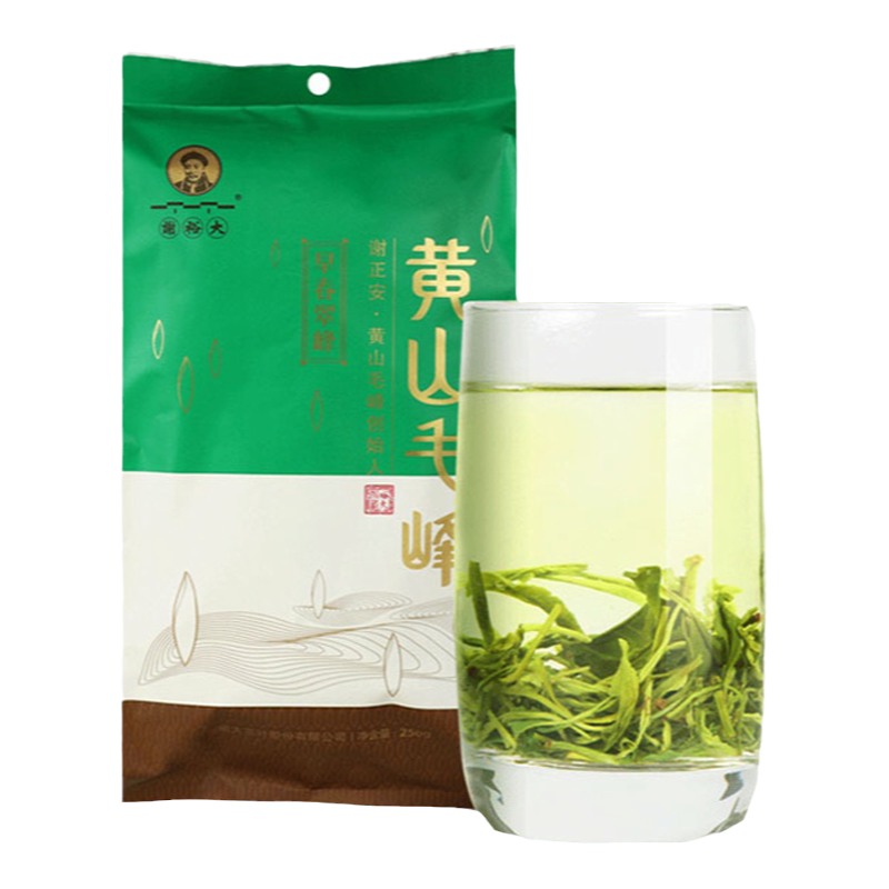 谢裕大黄山毛峰2026新茶雨前揉捻高山春茶绿茶叶早春翠峰250g袋装