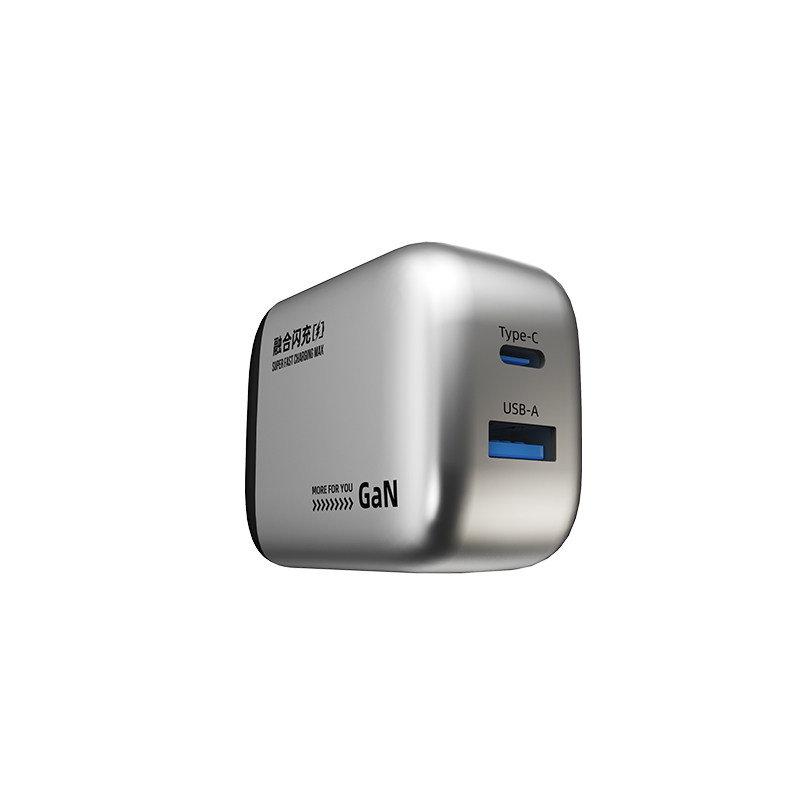 企品双口二合一充电器套装30W