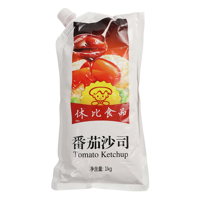 休比番茄沙司kg袋装薯条披萨商用