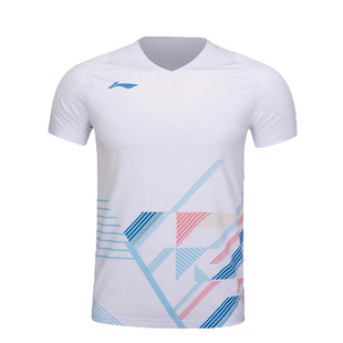 李宁正品新款羽毛球服男女速干吸汗柔软舒适专业比赛上衣AAYV157