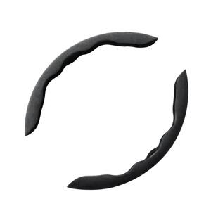 SC | Alcantara方向盘套翻毛皮适用于宝马奔驰奥迪夏季打孔防烫