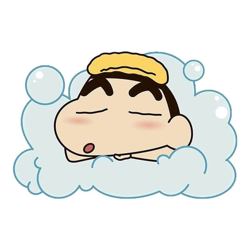 卡通小新硅藻泥地垫浴室吸水防滑脚垫创意异形卫生间U型套马桶垫