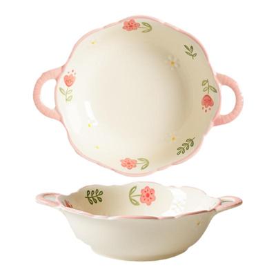 舍里健康釉下彩陶瓷饭碗组合