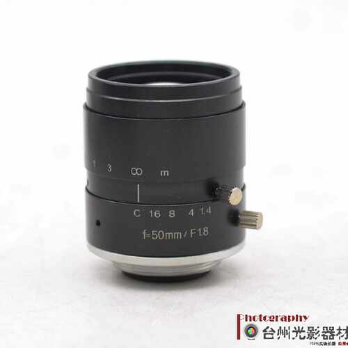 C口工业镜头50mmF1.823500万像素