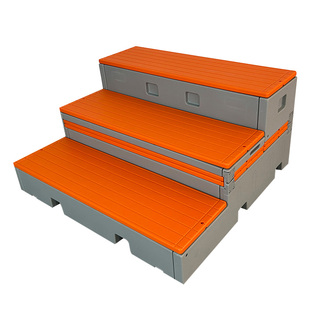 PE合唱台三层可移动可折叠拍照合影学校阶梯幼儿园多功能舞台台阶