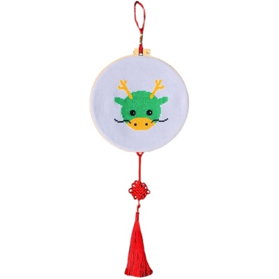 学生手工小挂件十字绣