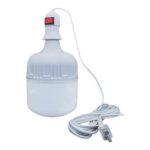 超亮LED家用插座卧室E27螺口带线带开关插头吊线灯悬挂式节能灯