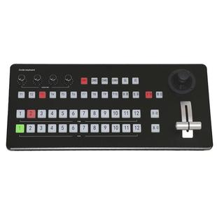 12路带PTZ摇杆VMIX芯象导播键盘4路音频控制4路云台摄像机控制