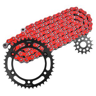 适用KTM 520 EXC Enduro 00-02年大小链轮牙盘油封链条套链配件