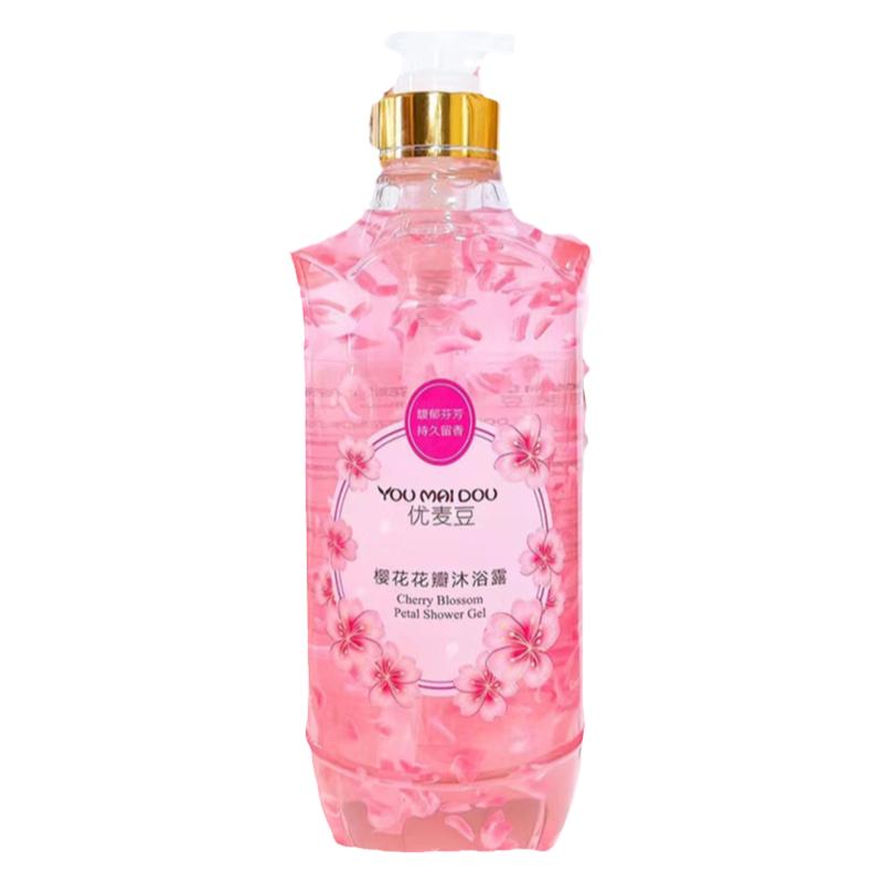 樱花花瓣香水沐浴露持久留香男女