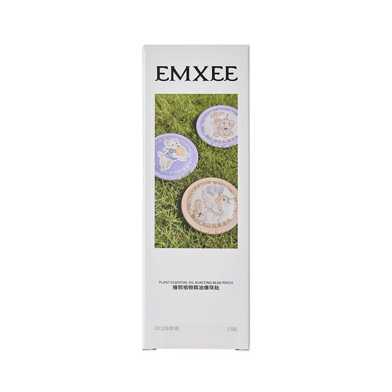 嫚熙植物精油爆珠贴户外出游随身卡通贴纸婴儿宝宝专用便携精油贴