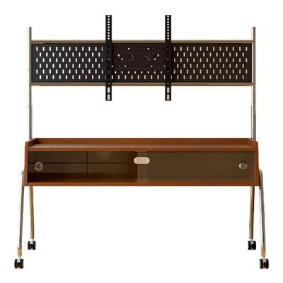 帕沙曼 中古电视机移动支架子落地可移动式43-65英寸带轮电视推车