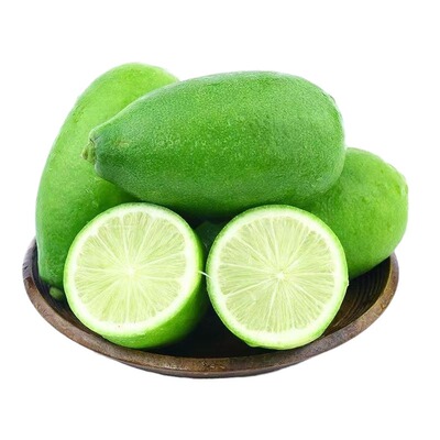 海南香水柠檬青柠檬无籽新鲜水果专用子弹头包邮鲜果香柠檬鲜柠檬