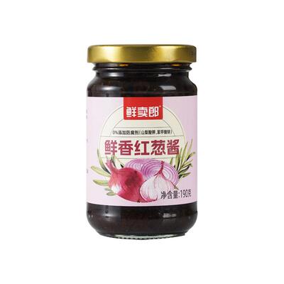 鲜卖郎鲜香红葱酱葱油拌面酱下饭菜家用拌饭拌面酱葱油调味料