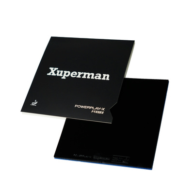 Xuperman许昕比赛同款乒乓正反手胶皮粘性蓝海棉涩性蛋糕海绵