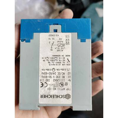 在线议价SCHLEICHER施莱西尔时间继电器 KPT11KD(D)