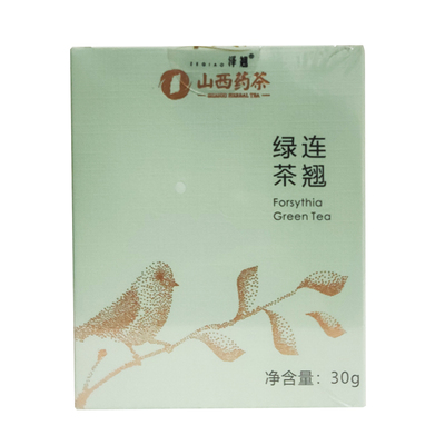 山西药茶泽翘连翘绿茶30g晋城