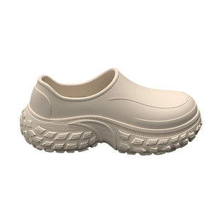 春秋防水雨靴防滑食品加工厂防水防油厚底耐磨舒适轻便厨房厨师鞋