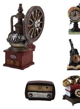 复古装饰摆件美式怀旧老式物件